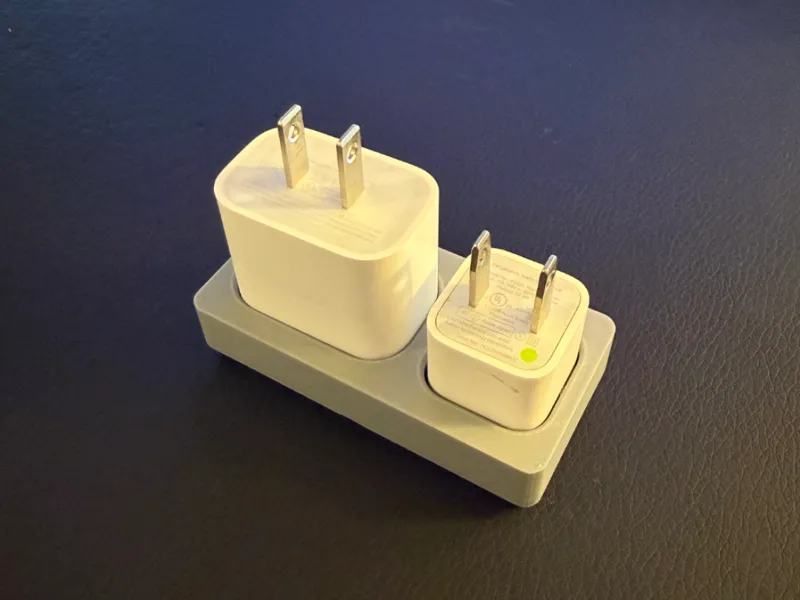 Gridfinity Apple 20w and 5w Tray