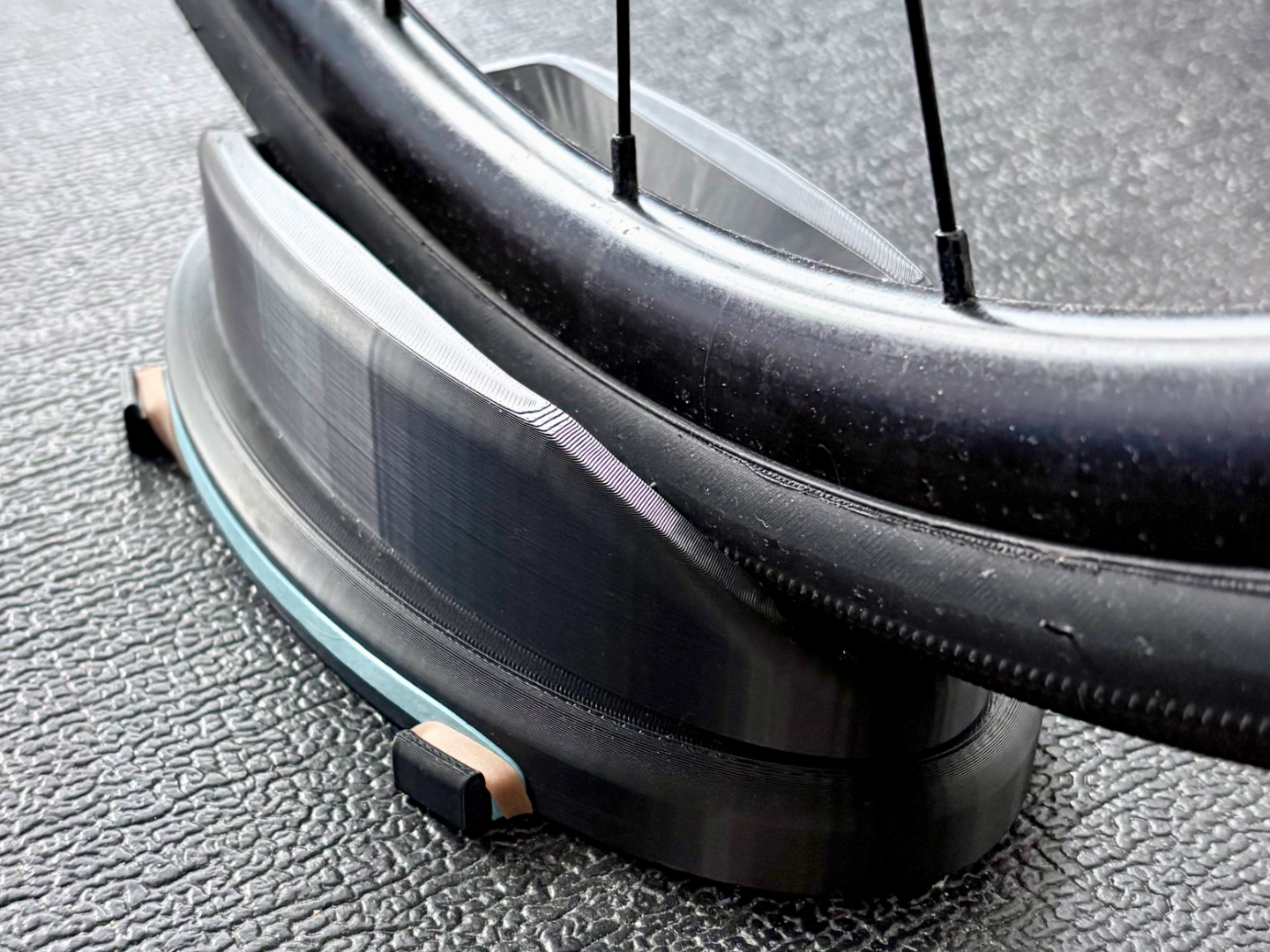 Bike Trainer Front Wheel Riser Block / Stabilizer