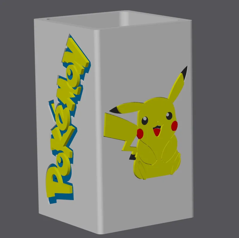 Pokemon pen holder for Kids
