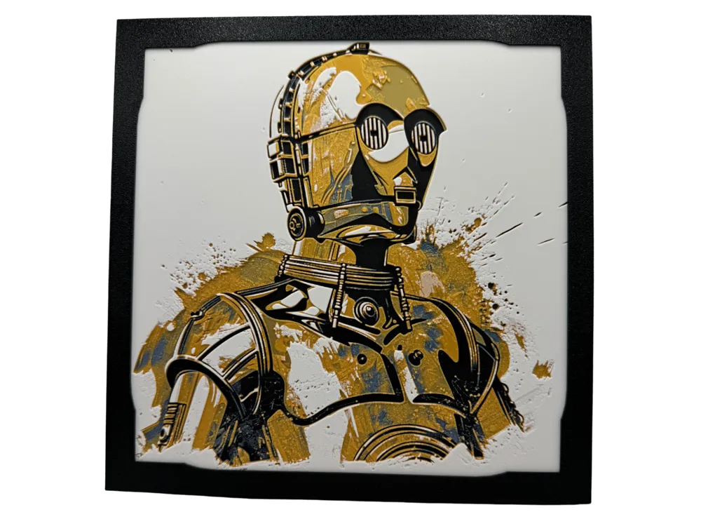 C3PO - Star Wars Hueforge