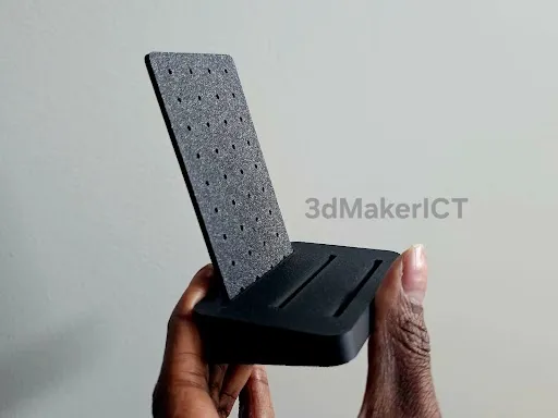 Travel Earring Holder and Stand | 3dMakerICT