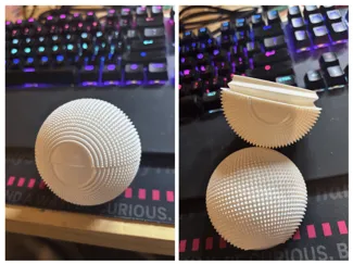 Spike pain grip storage ball