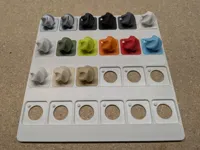 0.2mm layer, 2 walls, 15% infill - 6 X 4 layout 
