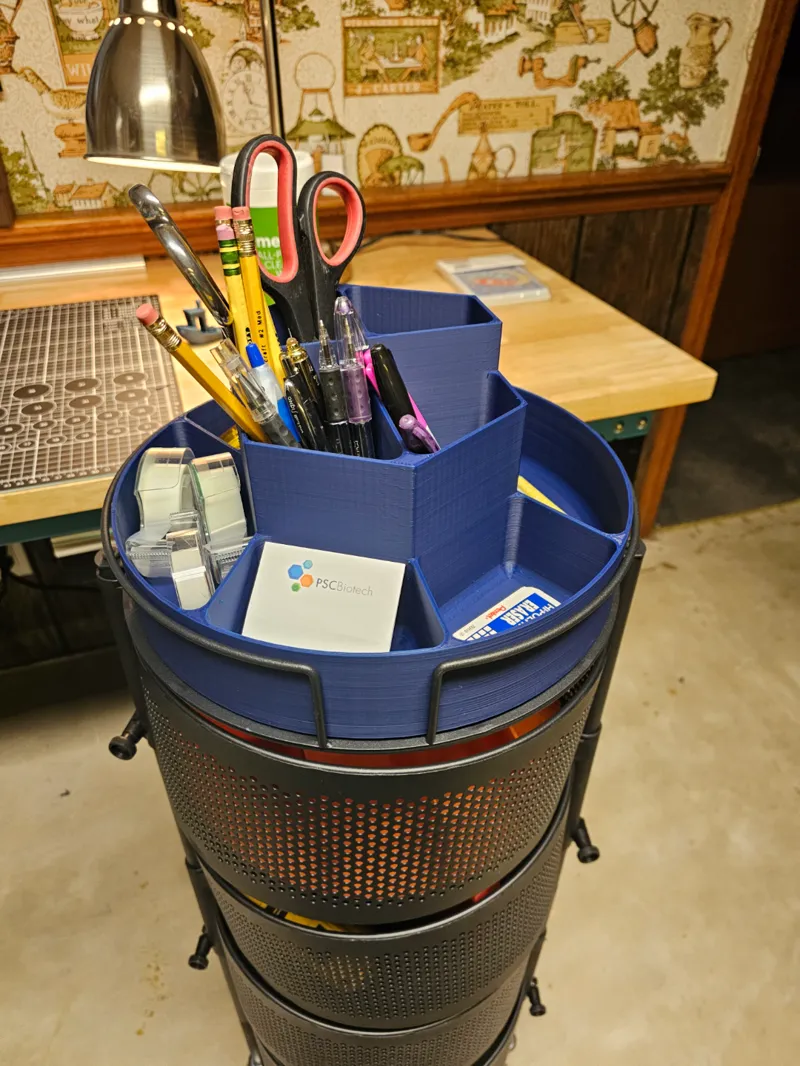 Round Supply Organizer