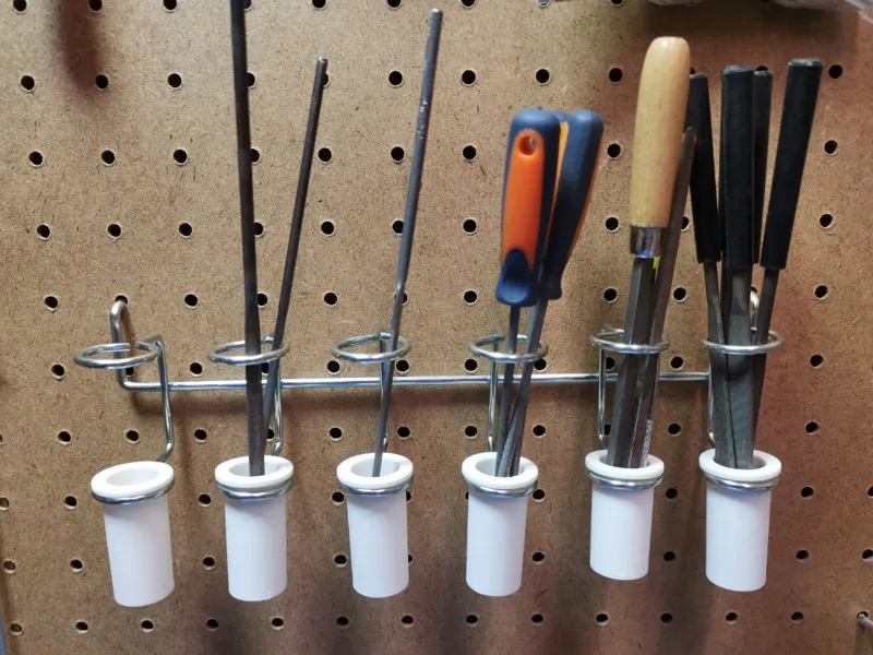 Pegboard Tool Holders
