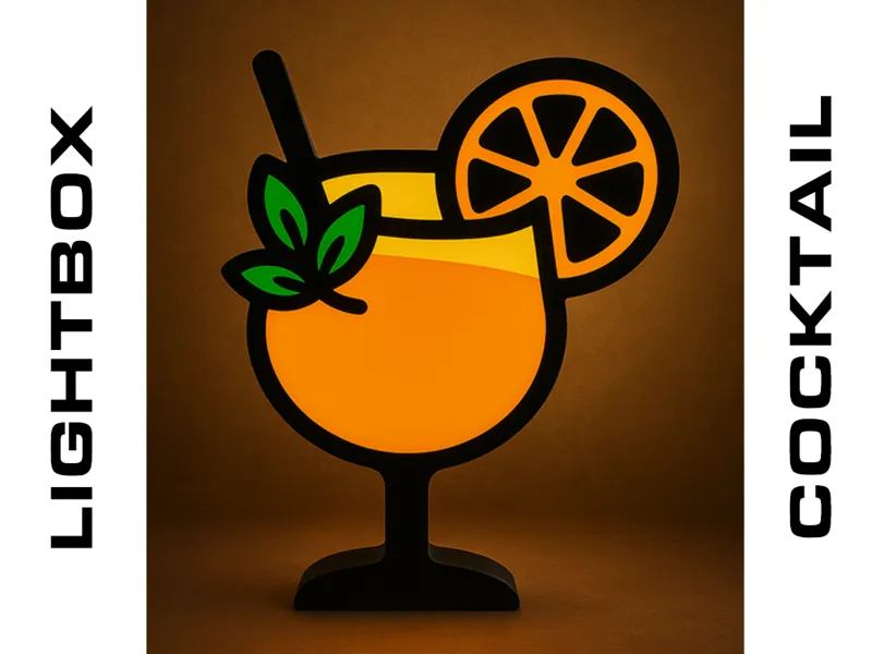 Cocktail Lightbox