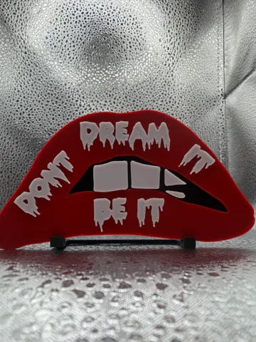 Letrero o emblema decorativo: Don't Dream It Be It — vista de referencia 2