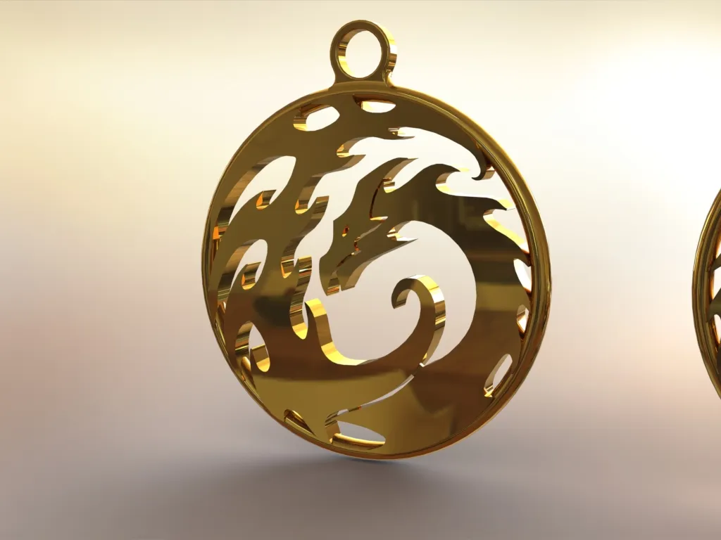 Dragon earrings (5) view 4