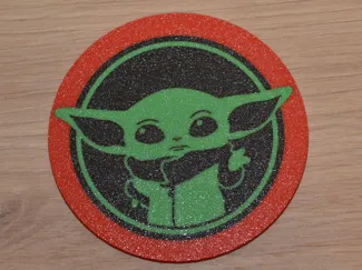 Din Grogu/Star Wars Coaster