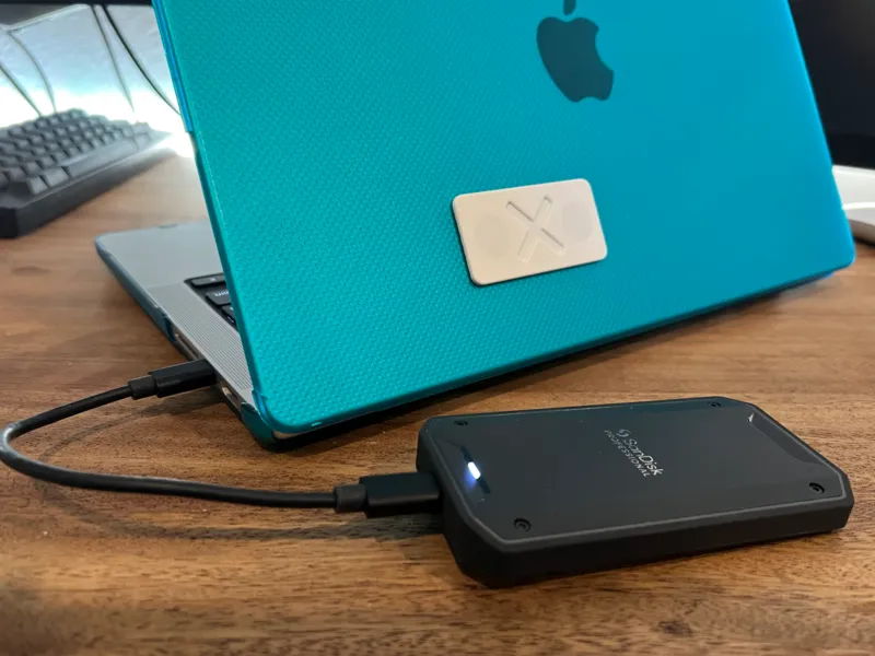 External Drive Magnetic Mount
