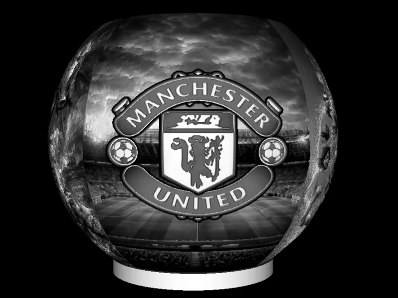 Lithophanie - manchester united 01