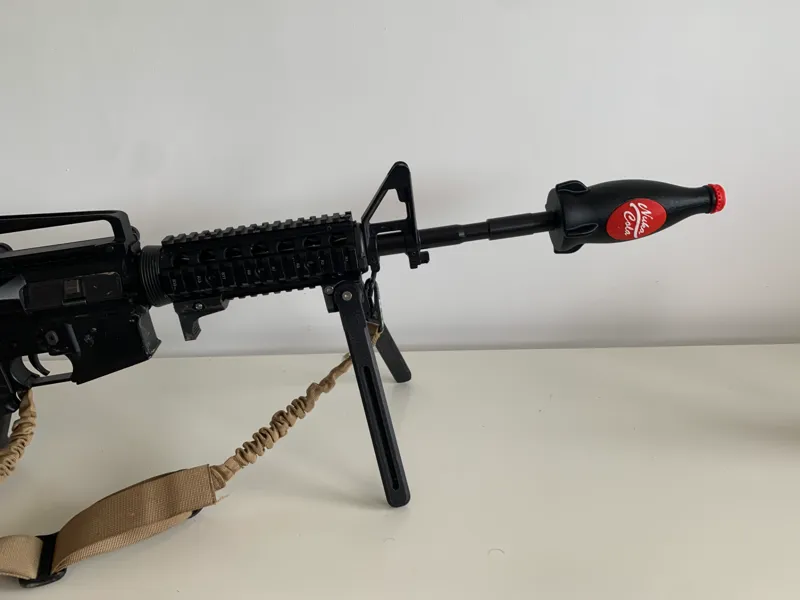 Nuka Cola Bottle airsoft suppressor Fallout