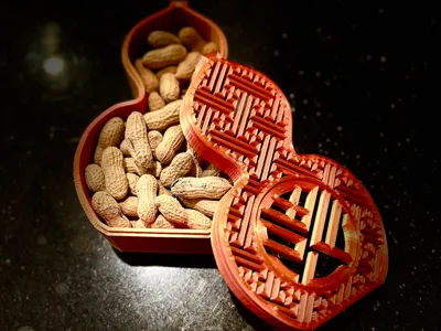 'Turning Your Bless' print-in-place gourd box
