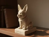 Statuette corgi égyptien — photo 1