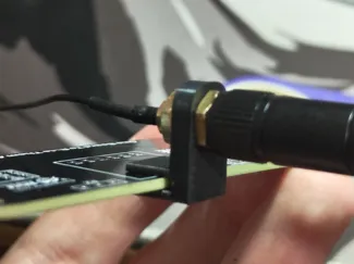 Pcb sma holder