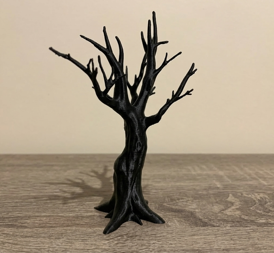 Miniatura 2 do modelo 3D Set of 4 dead trees for Dungeons and Dragons DND