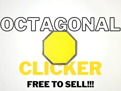 Octagonal Clicker (Free to sell)