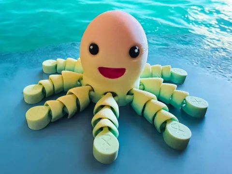 Cute Baby Octopus Flexi