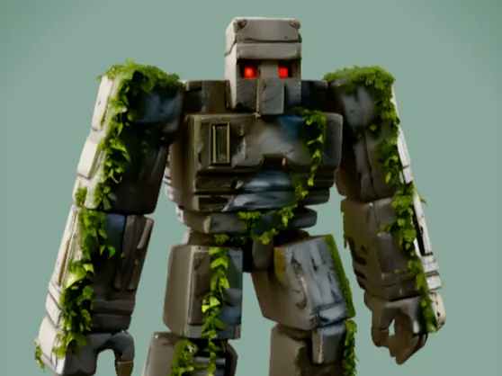 Realistic Iron Golem - Minecraft