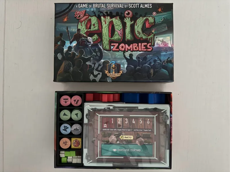 Tiny Epic Zombies Insert - Sleeves/expansion