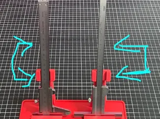 Dual caliper stand (3 inches taller)