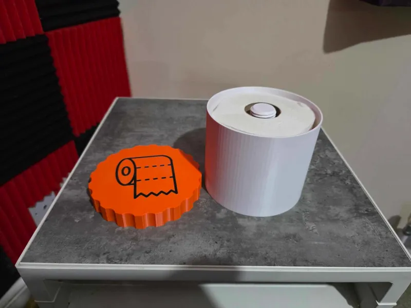 Toilet Roll Travel Container