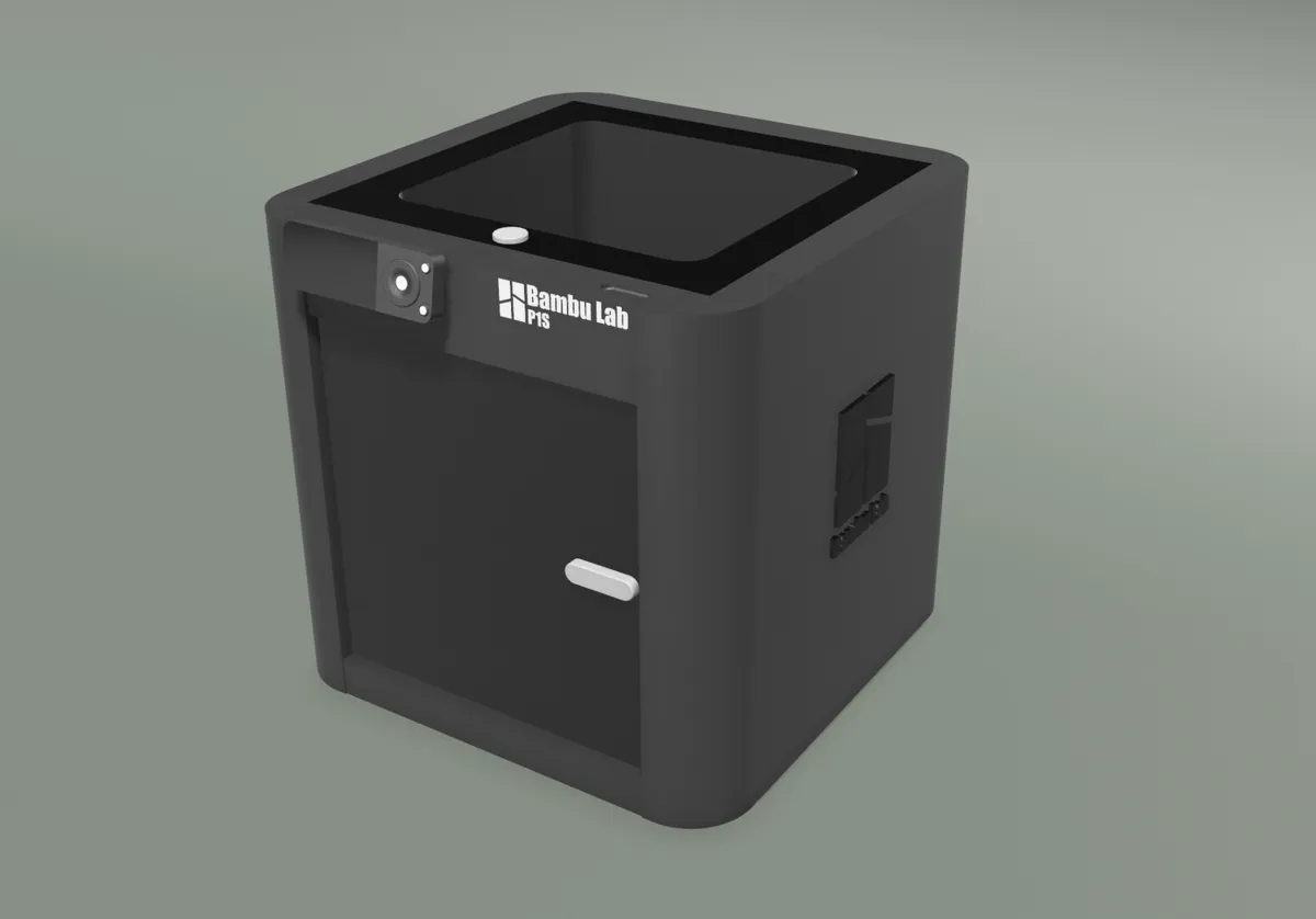 Bambu Lab P1S Desktop Organizer - Free 3D Print Model - MakerWorld