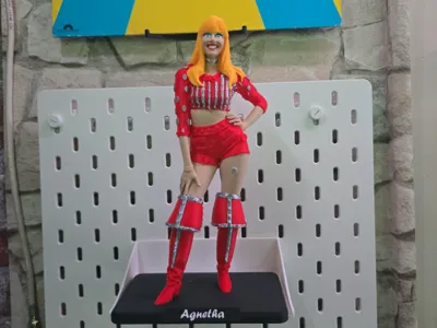 Agnetha Figure Swedish Pop Band