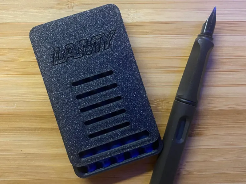 Lamy ink refill storage box remix