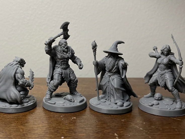 DnD Heroes 5 Character pack