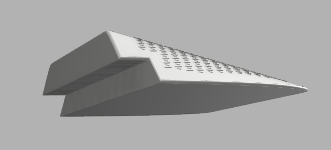 Miniatura 4 do modelo 3D 扫地机器人推拉门爬坡垫