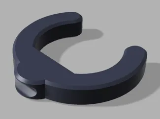 Fuel Pump Handle Clamp Magnetic - Print in Place