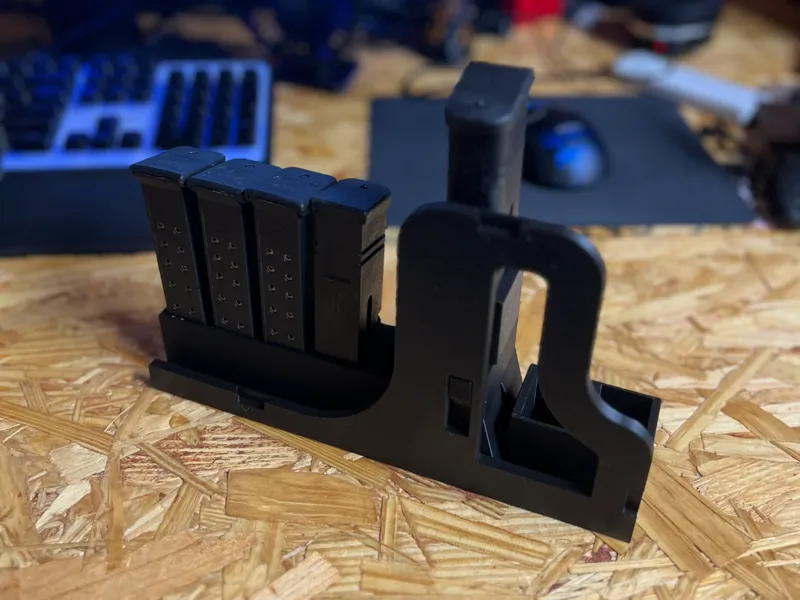 Glock mag rack for Modular Pistol Rack 