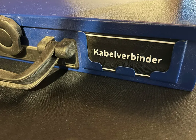 Berner Sortimente Beschriftung