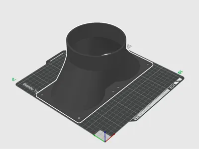 Priruba odsavania 116mm - exhaust flange 116mm