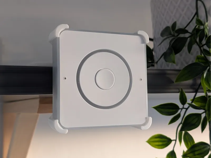 Home Assistant Voice Holder Clip with Hole