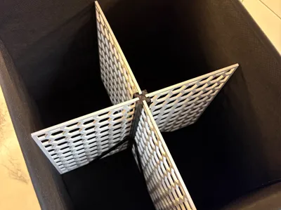 Kallax 4 Way Divider for IKEA DRÖNA (And others)