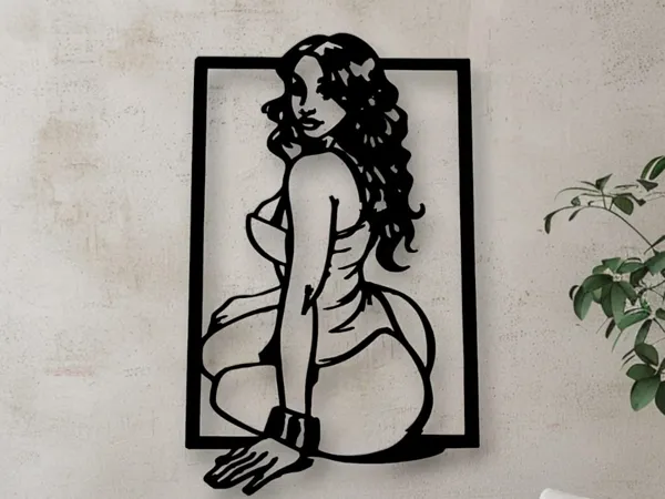 Pin-up glamour — déco murale