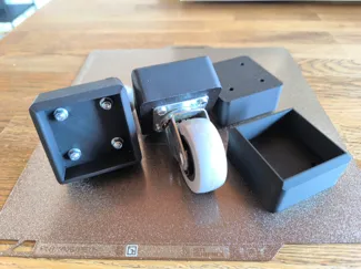 IKEA LACK Tischbein Adapter für Rollen