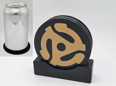 45rpm Record Coaster Set