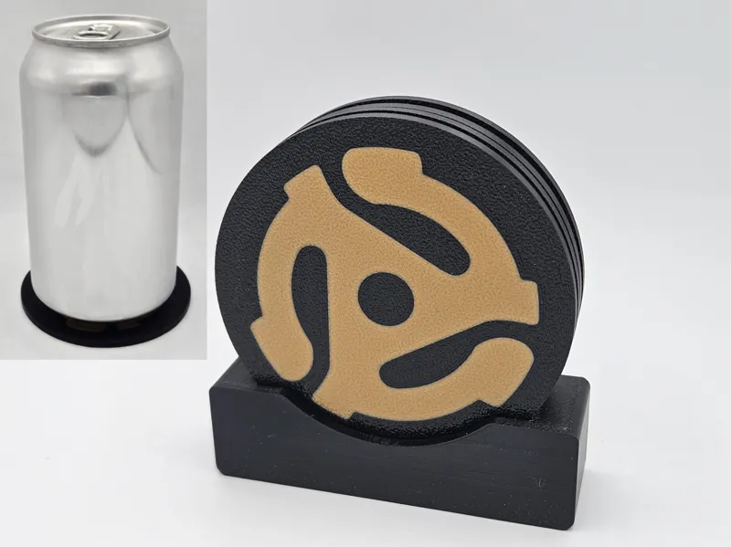 45rpm Record Coaster Set