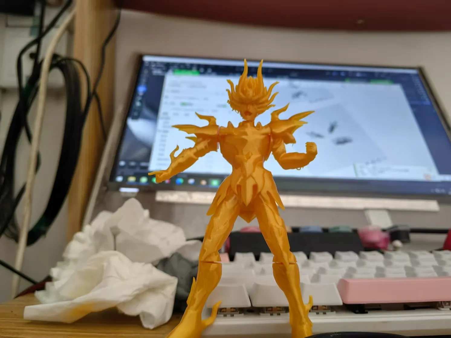 Gold Saint First Issue: Cancer, Deathmask by 玩具小屋MakerWorld