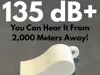 Loudest Whistle On Maker World