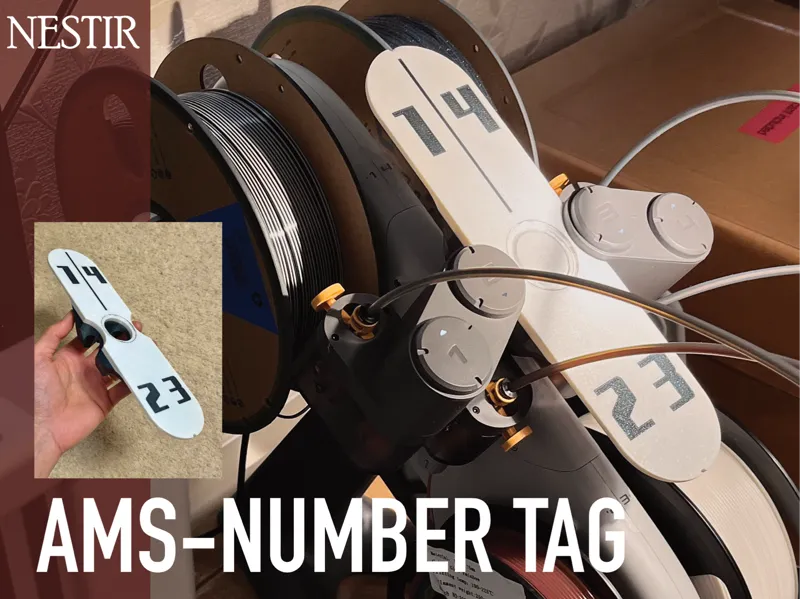 AMS Lite- Number Tag