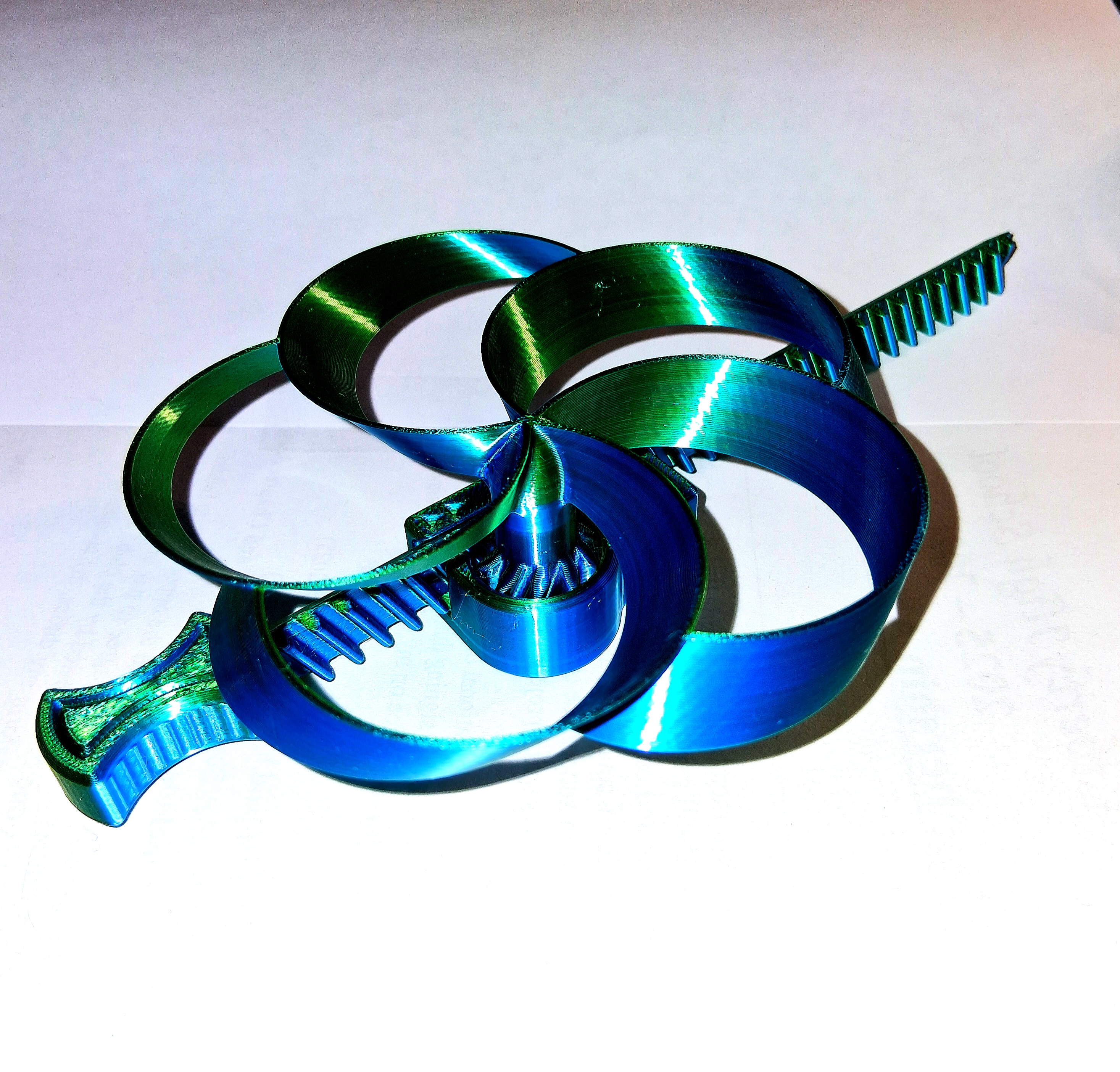 Miniatura 3 do modelo 3D Toroidal Flying Propeller Launcher (High Speed) 