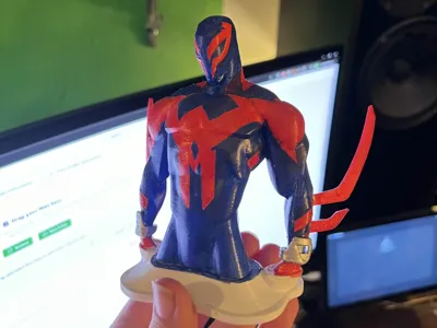 Miguel Spiderverse Statue