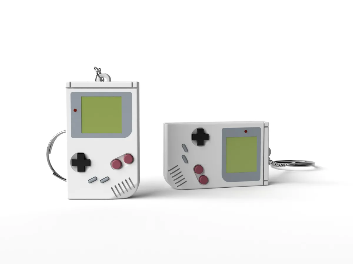 Nintendo Game Boy Keychain by custom3dmodels MakerWorld: Download Free 3D Models - 3D model önizlemesi