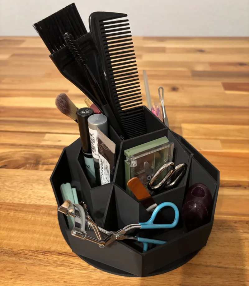 rotating Bath/ Desk Organizer octogonal
