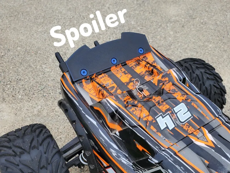 Spoiler Compatible with Traxxas Rustler