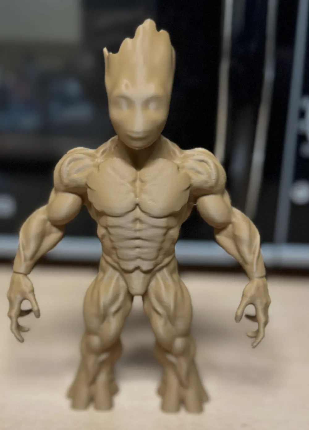 Groot Arm Model Groot der Bodybuilder - Free 3D Print Model - MakerWorld